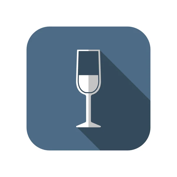 Icono de copa de vino — Archivo Imágenes Vectoriales