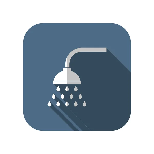 Icon of shower — Stock Vector