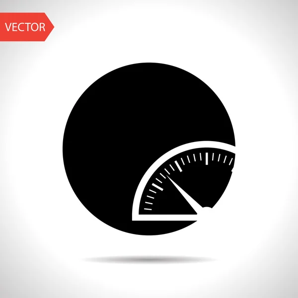 Icono de medidor — Vector de stock