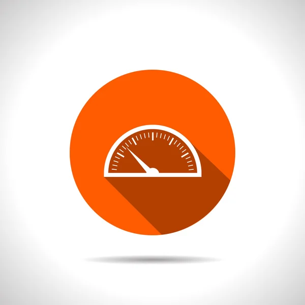 Icône orange — Image vectorielle