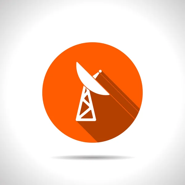 Oranžová ikona — Stockový vektor