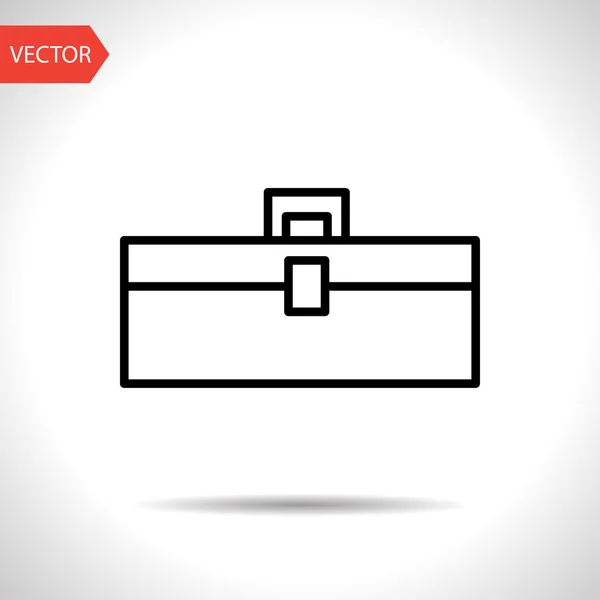 Icono de caja de herramientas — Vector de stock