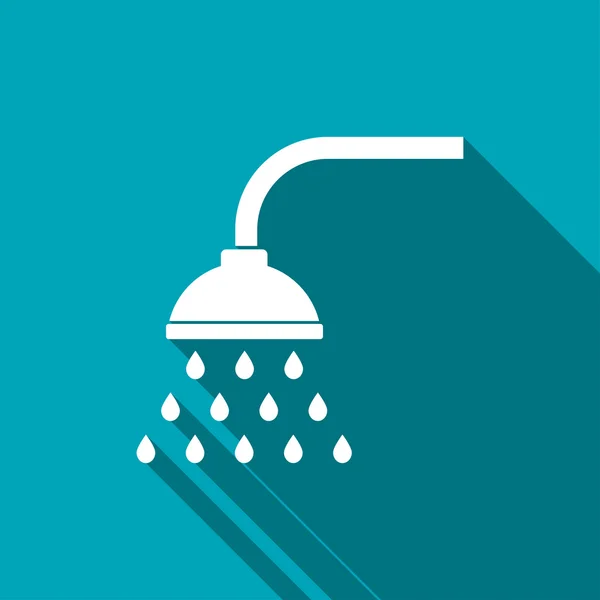 Icon of shower — Stock Vector