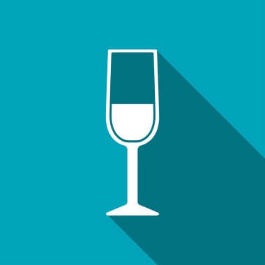 şarap cam simgesi