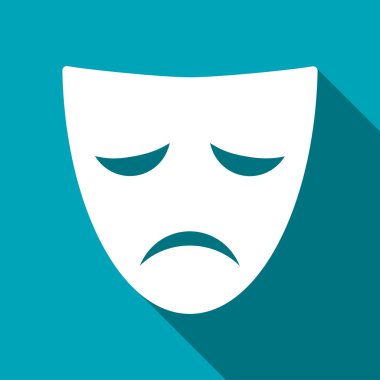 Tiyatro maskesi simgesi