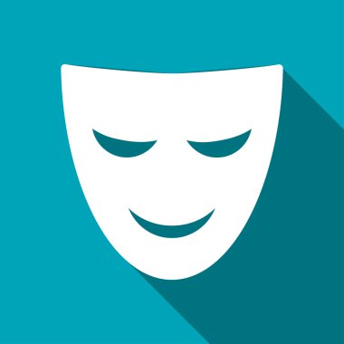 Tiyatro maskesi simgesi