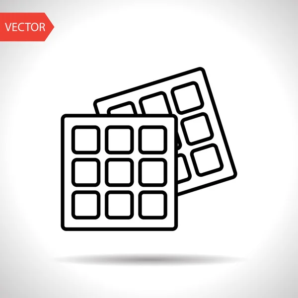 Vector icono plano — Archivo Imágenes Vectoriales