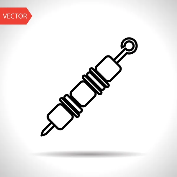 Vektor lapos ikon — Stock Vector