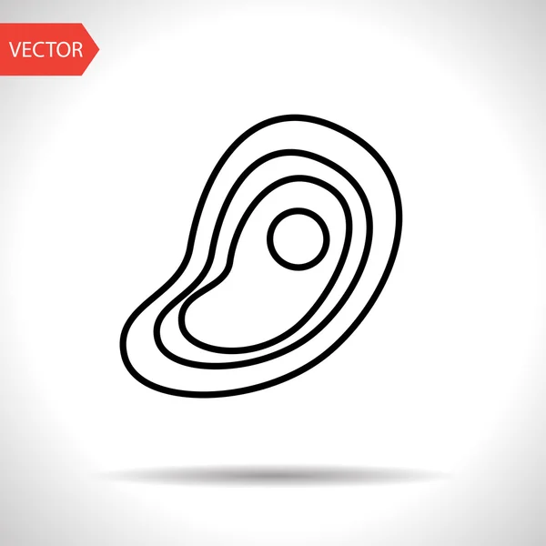 Vector icono plano — Archivo Imágenes Vectoriales