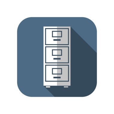 vektör düz simgesi