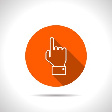 vektör düz simgesi