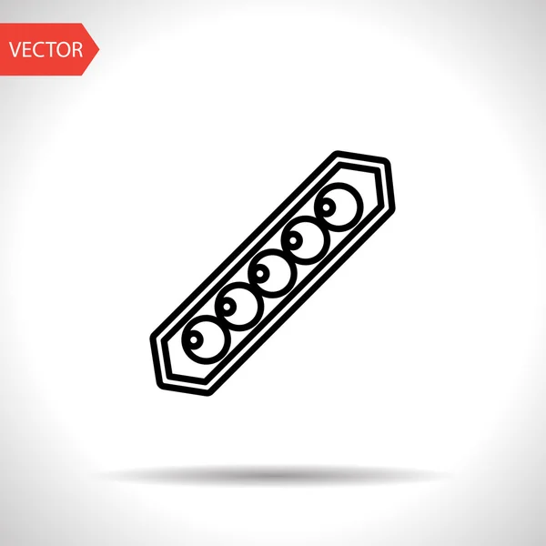 Vector platte pictogram — Stockvector