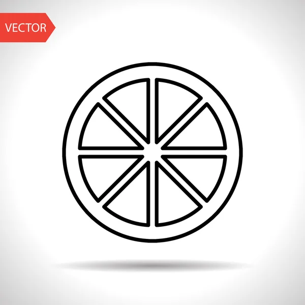 Vektorflad ikon – Stock-vektor
