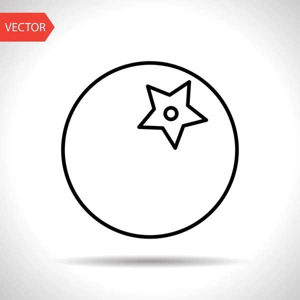 Vector flat icon — Stock Vector