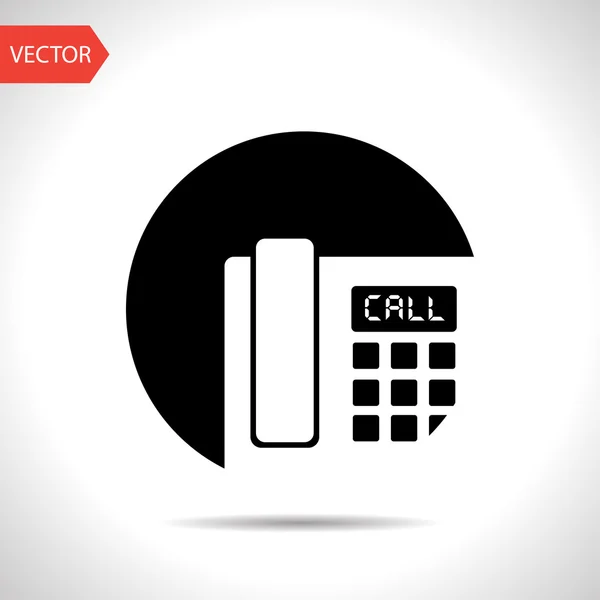 Icon of phone — Stock Vector