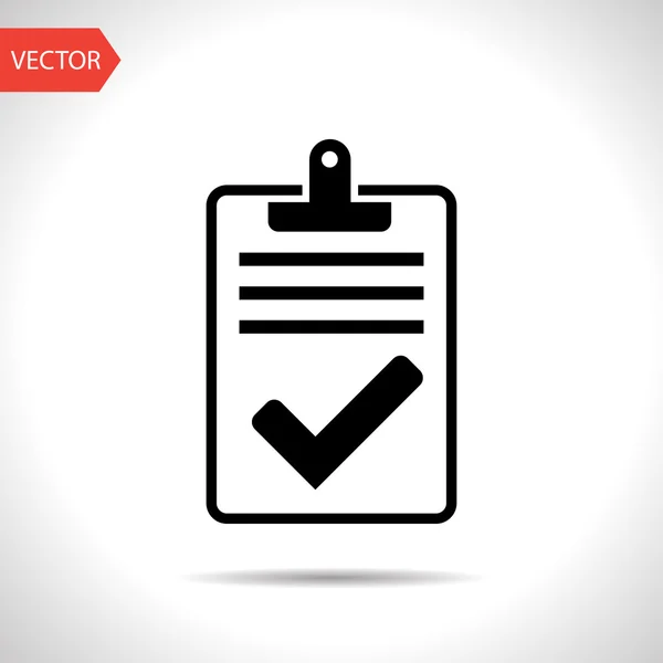 Quality control related vector icon. Pass — Stock Vector