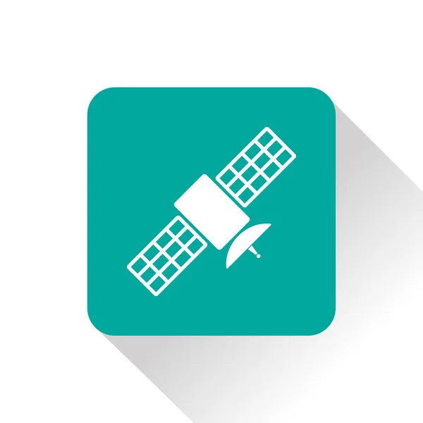 Satelliet pictogram — Stockvector