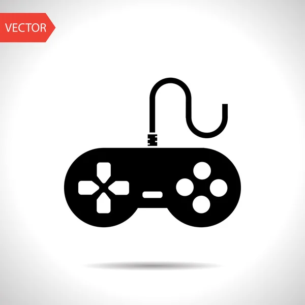 Ícone do vetor Gamepad — Vetor de Stock