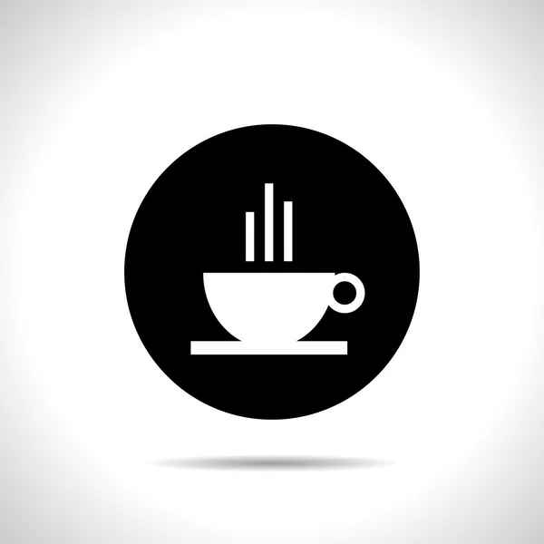 Icono de la taza de café — Vector de stock