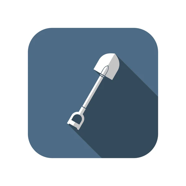Icon of spade — Stock Vector