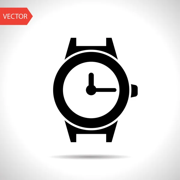 Значок наручных часов — стоковый вектор