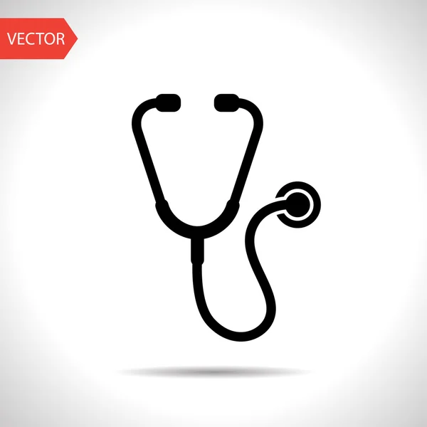 Stethoscope icon — Stock Vector