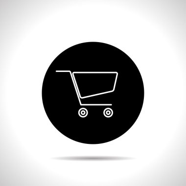 alışveriş sepeti simgesini