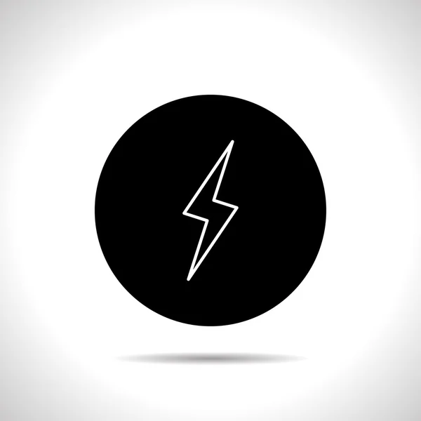 Pictogram voor lightning — Stockvector