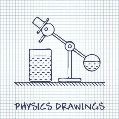 Beyaz kare kağıt sayfası arka plan illüstrasyon üzerinde çizim kuş oyuncak