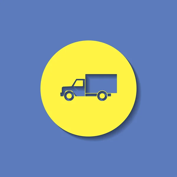 Icono de vector de camión — Vector de stock