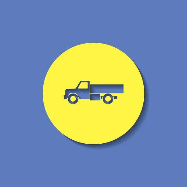 Icona vettoriale del camion — Vettoriale Stock