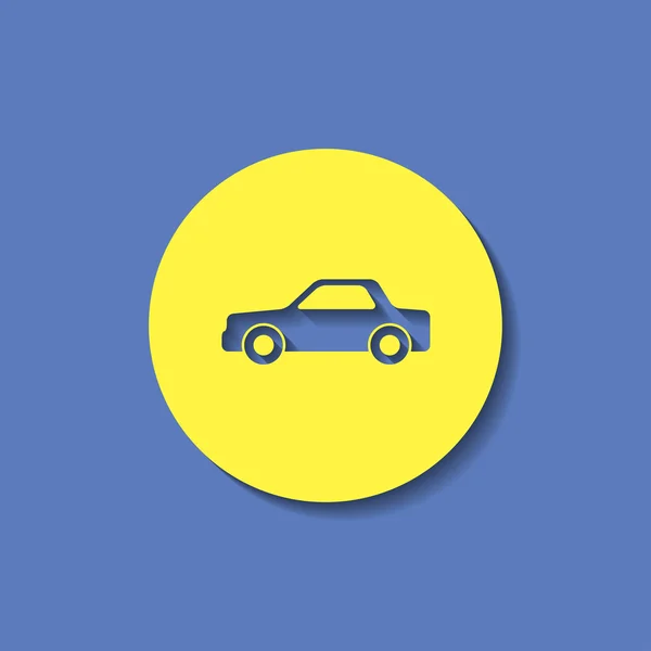 Icona vettoriale dell'auto — Vettoriale Stock