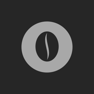 kahve çekirdeği simgesi