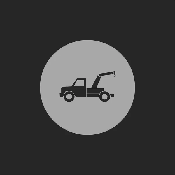 Ikone des Abschleppwagens — Stockvektor