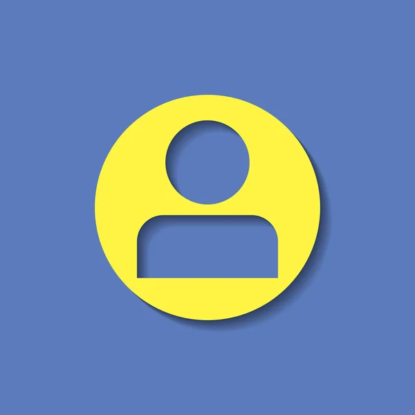 Icono de avatar persona — Vector de stock