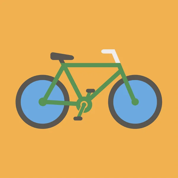 Icône de vélo — Image vectorielle