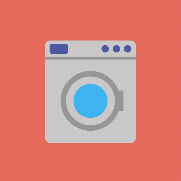 Ícone da máquina de lavar roupa — Vetor de Stock