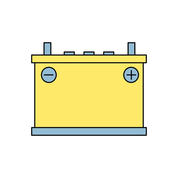 Icono del acumulador — Archivo Imágenes Vectoriales