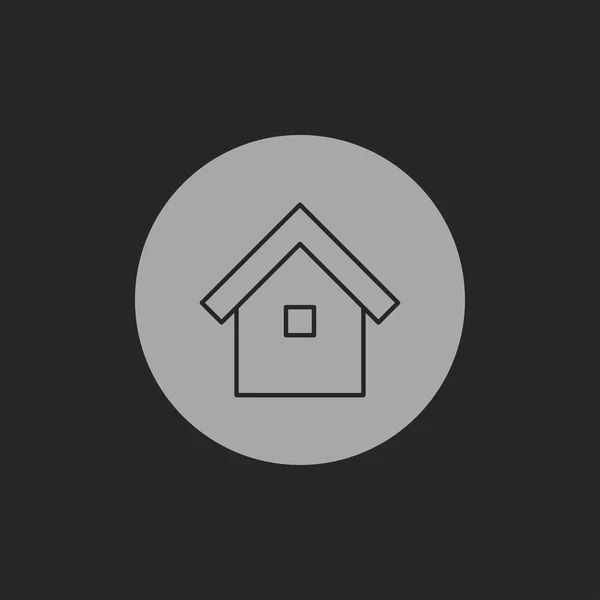 Икона дома — стоковый вектор