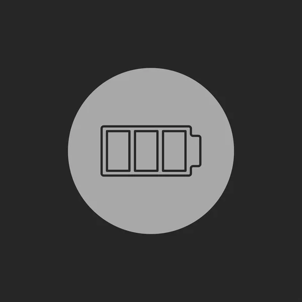 Иконка батареи — стоковый вектор