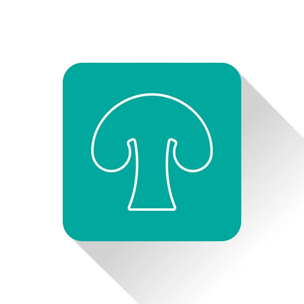 Vector mushroom icon. Food icon. Eps10 — Stock Vector