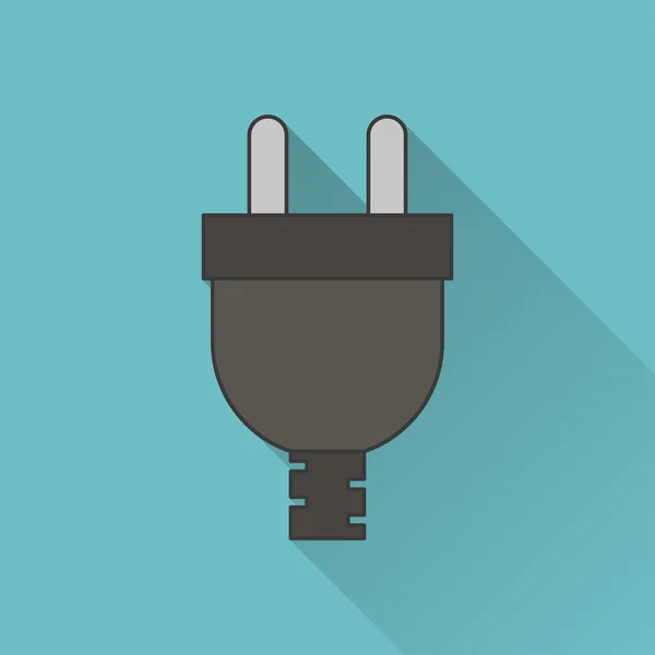 Icon of plug — Stock Vector
