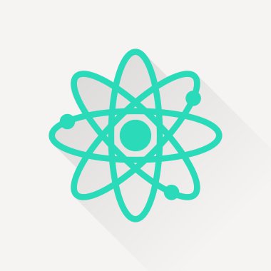 Uzun gölge ile vektör simgesi