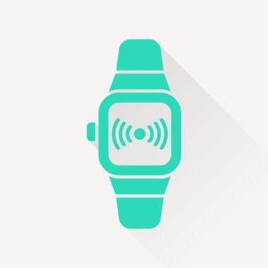 Uzun gölge ile vektör simgesi