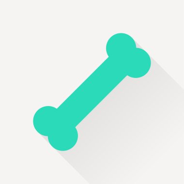 Uzun gölge ile vektör simgesi