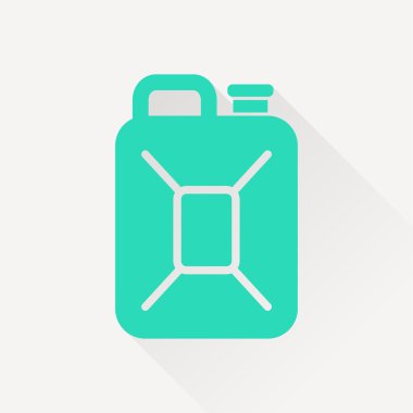 Uzun gölge ile vektör simgesi