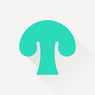 Uzun gölge ile vektör simgesi