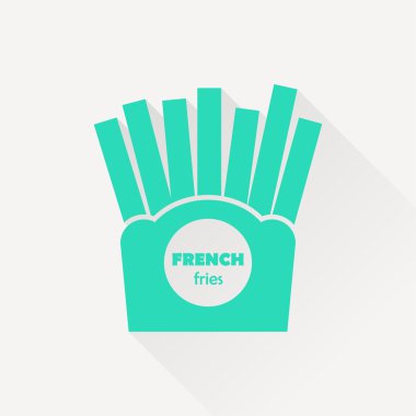 Uzun gölge ile vektör simgesi