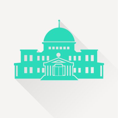 Uzun tirsi balığı ile vektör simgesi