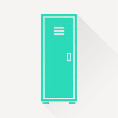 Uzun tirsi balığı ile vektör simgesi